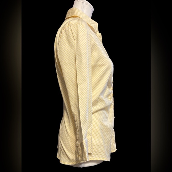 🌼New York & Company stretch button down womens top size medium 🌼 - Picture 3 of 9